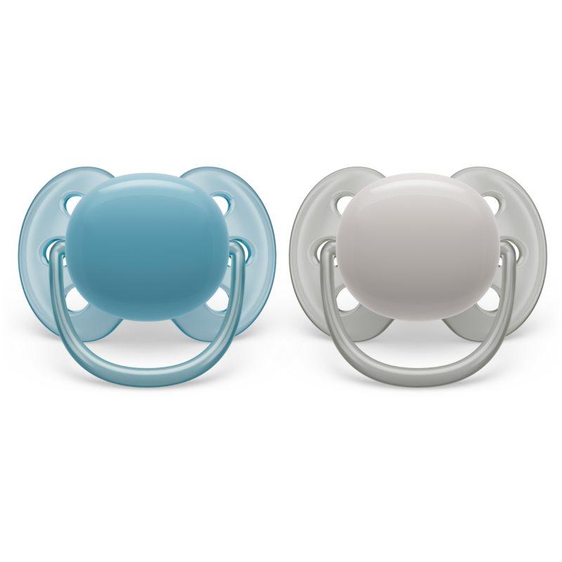 Philips Avent Ultrasoft SCF091/17 6-18 m dudlík Boy 2 ks