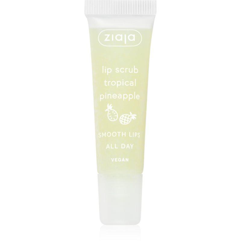 Ziaja Tropical Pineapple cukrový peeling na rty 12 ml