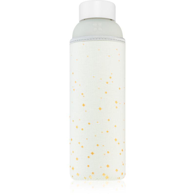 Waterdrop Glass Snow skleněná láhev na vodu (limitovaná edice) 600 ml