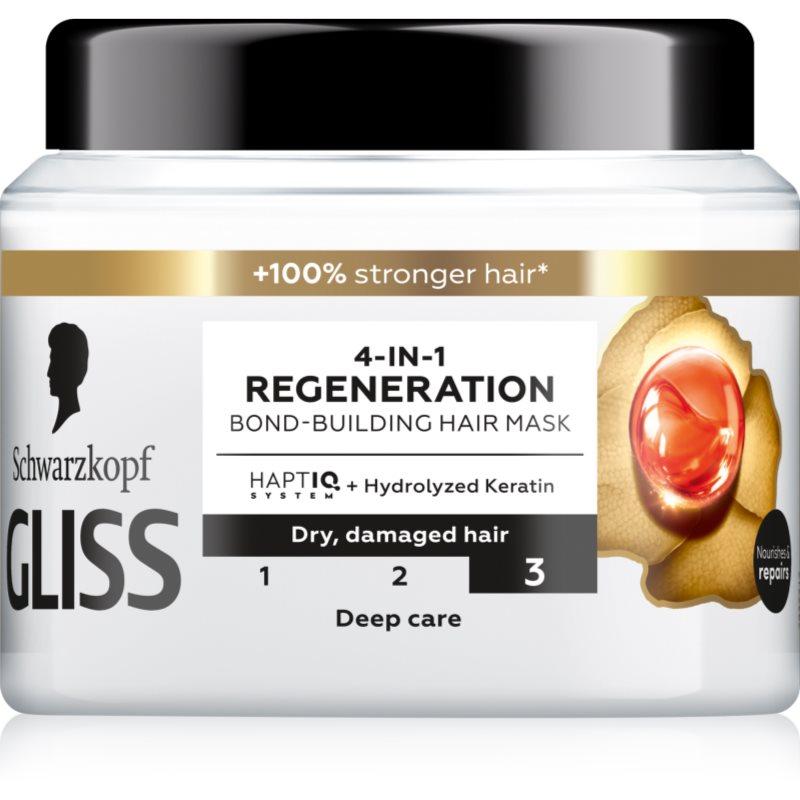 Schwarzkopf Gliss Total Repair regenerační maska pro suché a poškozené vlasy 400 ml