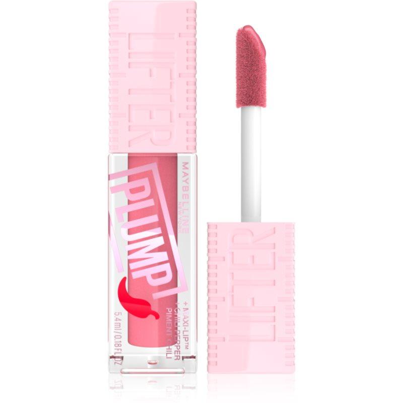 MAYBELLINE NEW YORK Lifter Plump lesk na rty se zvětšujícím efektem odstín 001 Blush Blaze 5.4 ml