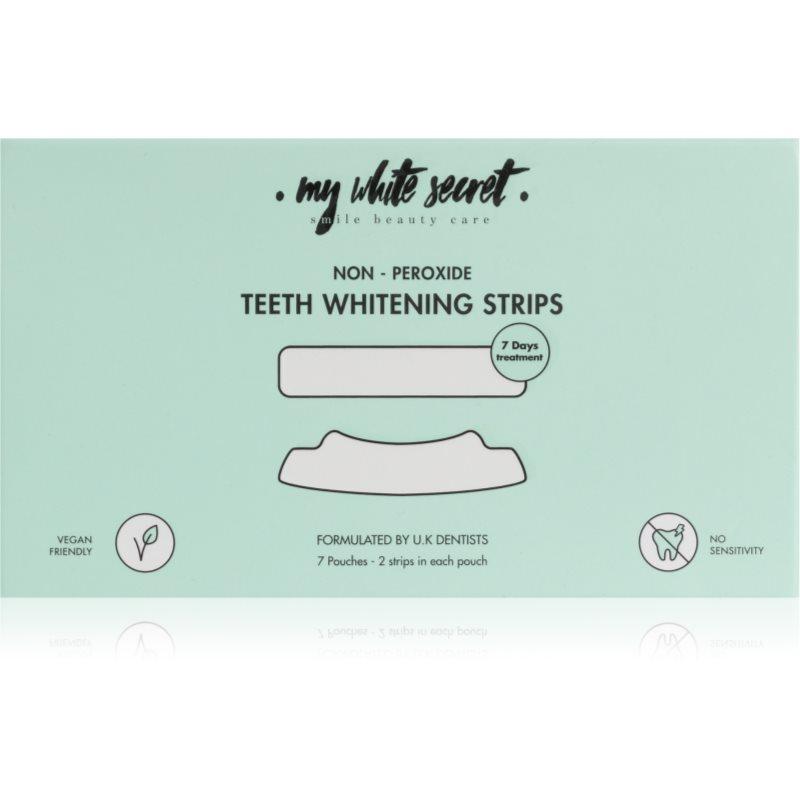 My White Secret Non - Peroxide Teeth Whitenings Strips bělicí pásky na zuby 7 ks