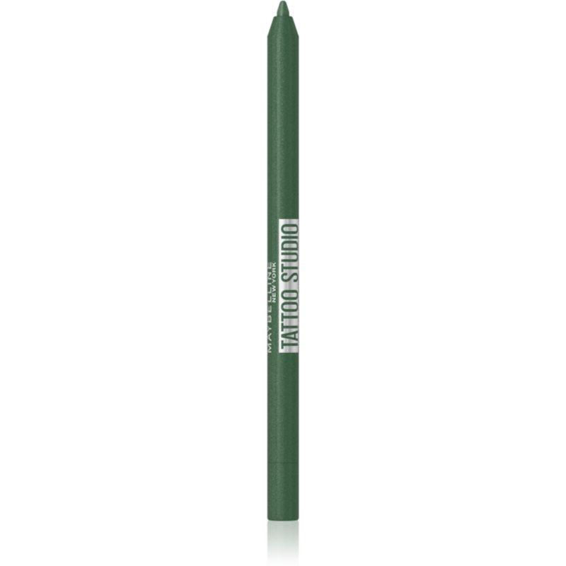 MAYBELLINE NEW YORK Tattoo Liner Gel Pencil gelová tužka na oči odstín Hunter Green 1.3 g