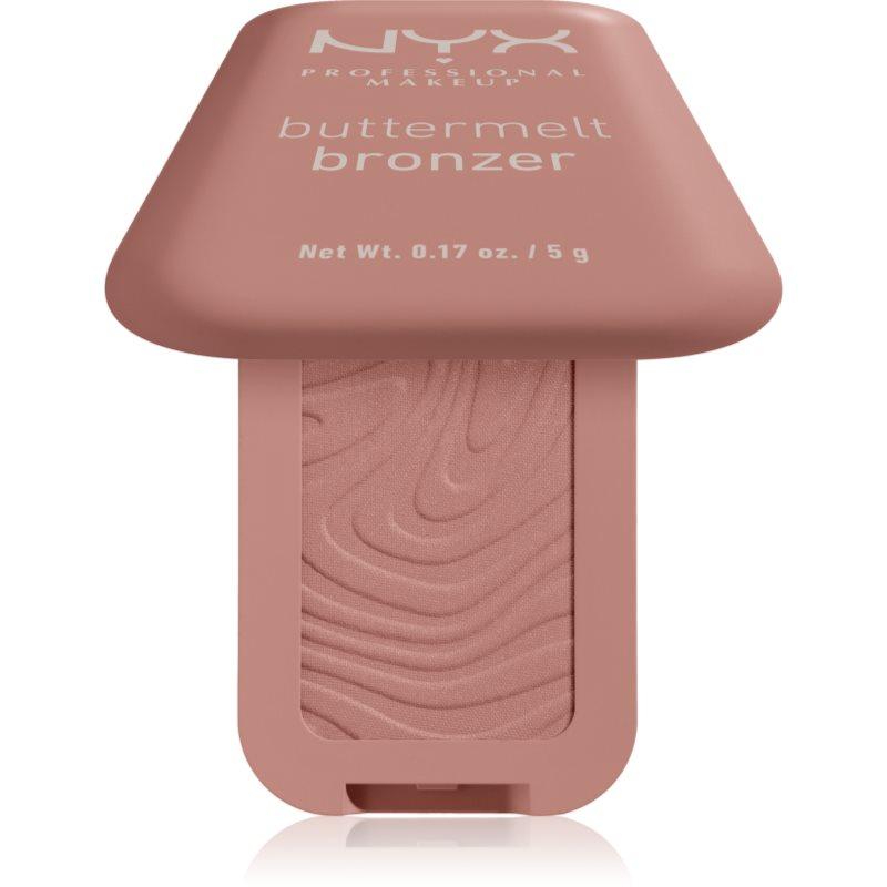 NYX Professional Makeup Buttermelt Bronzer krémový bronzer odstín 01 Butta Cup 5 g