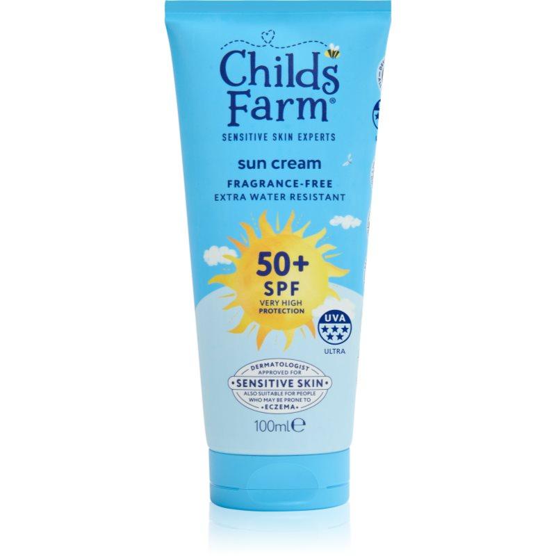 Childs Farm Suncare opalovací krém SPF 50+ bez parfemace 100 ml