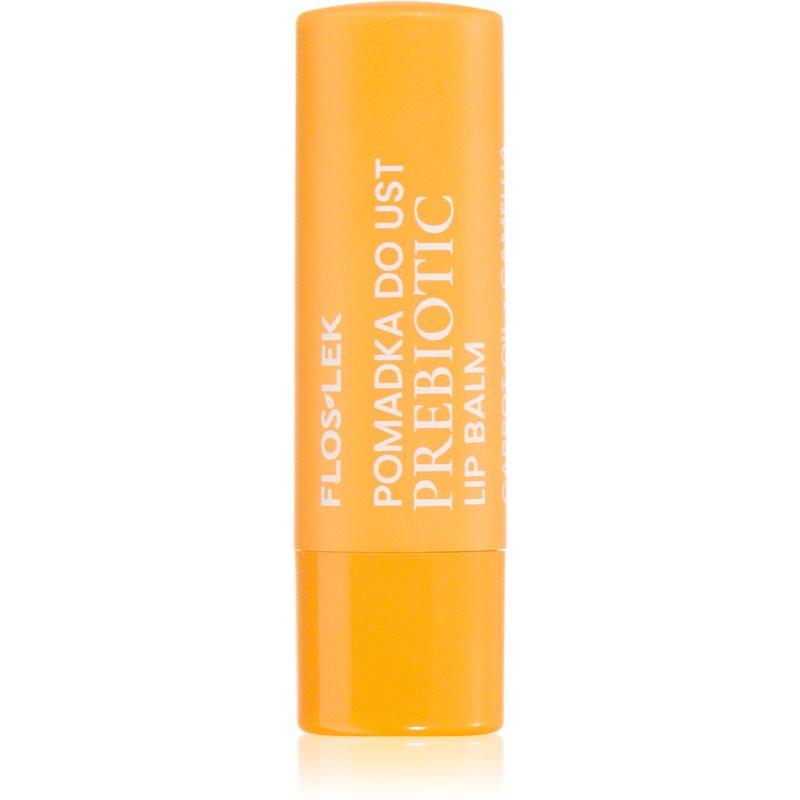 FlosLek Laboratorium Prebiotic Lip Care výživný balzám na rty vůně Carrot Oil 4 g