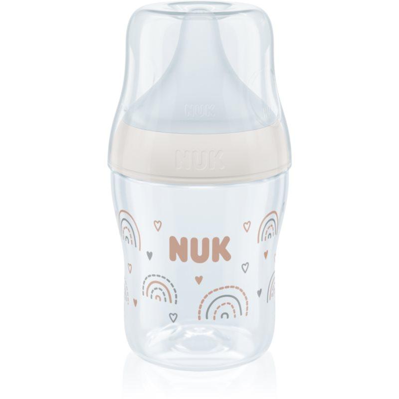 NUK Perfect Match láhev s kontrolou teploty White 150 ml