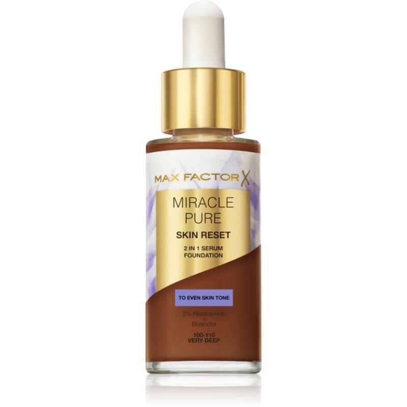 Max Factor Miracle Pure pečující make-up odstín 100-110 Very Deep 30 ml