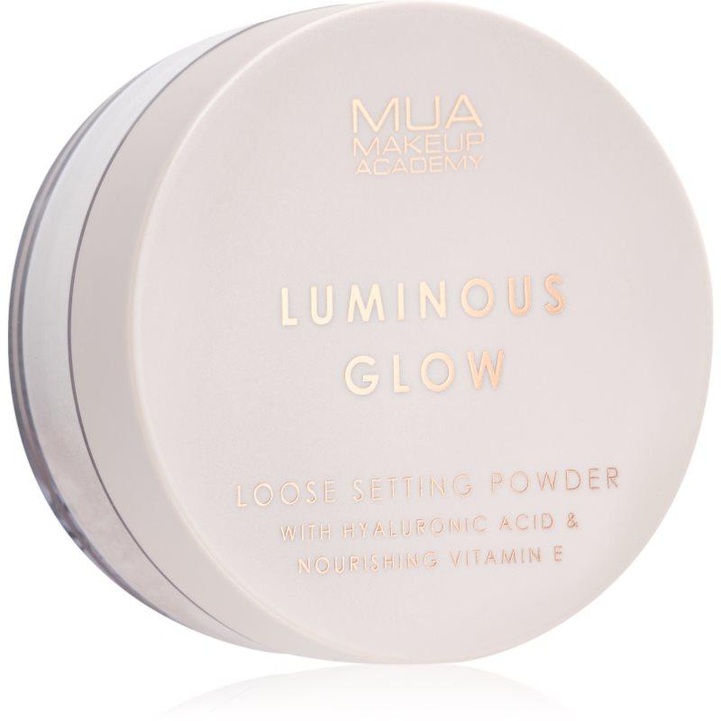 MUA Makeup Academy Luminous transparentní sypký pudr 11 g