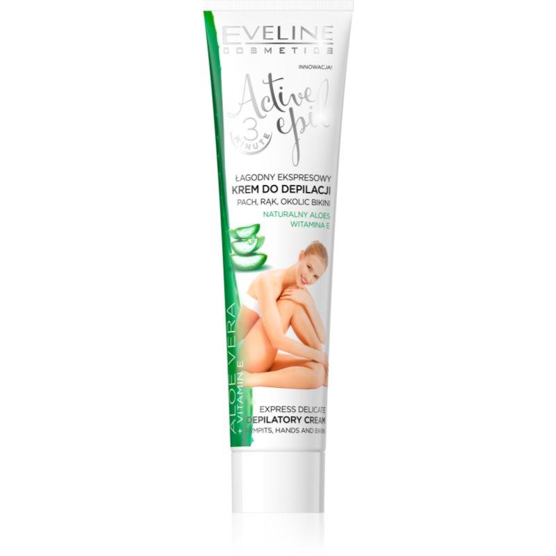 Eveline Cosmetics Active Epil depilační krém na ruce, podpaží a třísla s aloe vera 125 ml