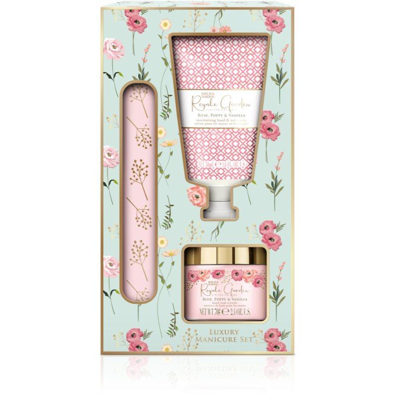 Baylis & Harding Royale Garden Rose, Poppy & Vanilla dárková sada na ruce a nehty