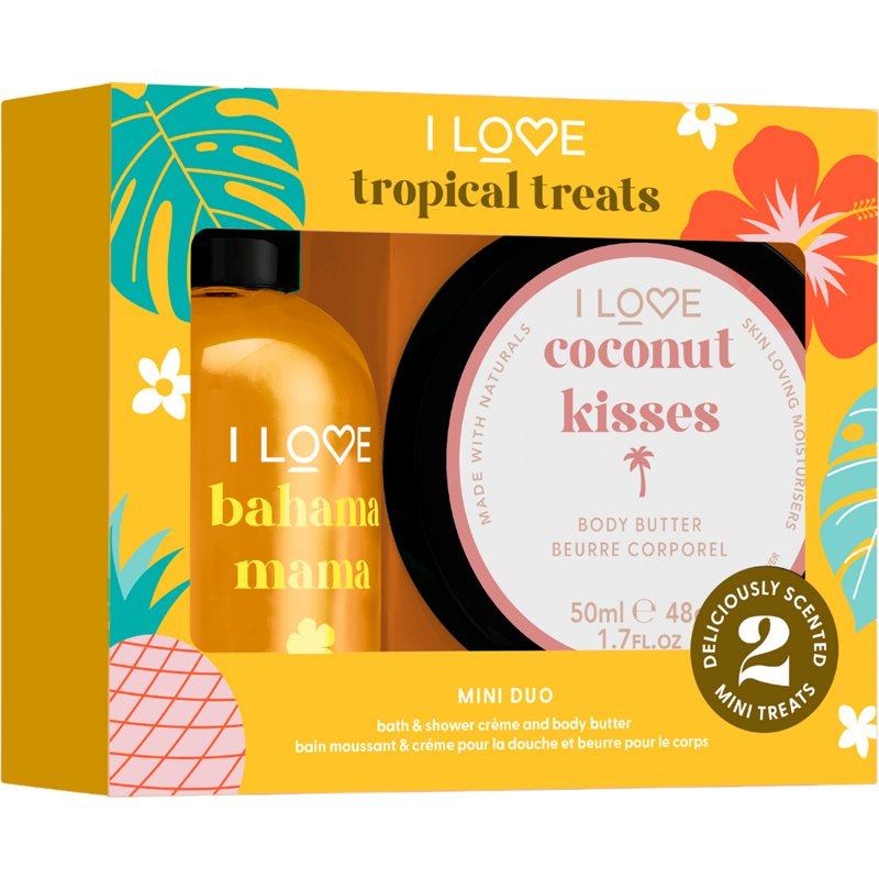 I Love Tropical Treats dárková sada na tělo