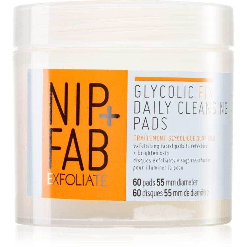 NIP+FAB Glycolic Fix čisticí tampónky 60 ks