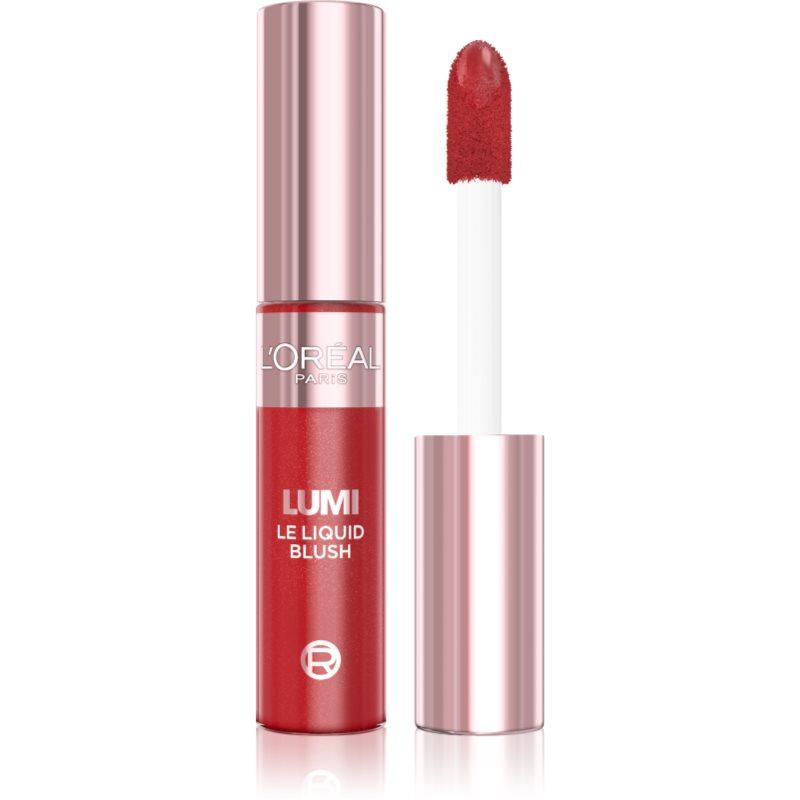 L’Oréal Paris Lumi Glowy Blush tekutá tvářenka odstín 640 Glowy Rouge 11 ml