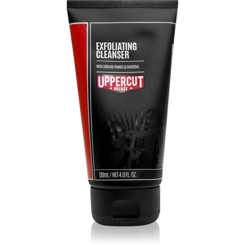 Uppercut Deluxe Exfoliating Cleanser krém před holením s peelingem pro muže 120 ml
