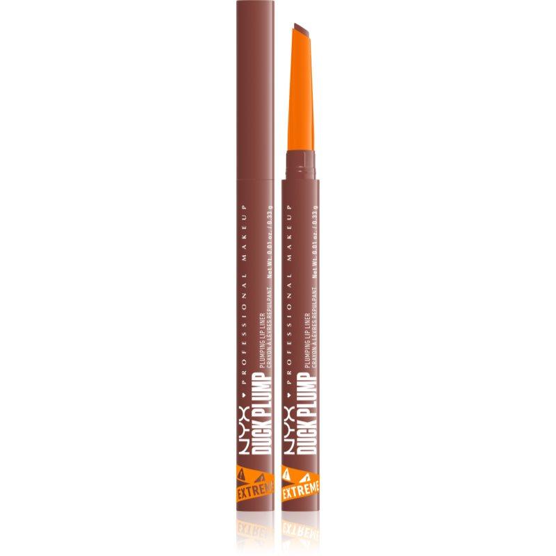 NYX Professional Makeup Duck Plump Liner tužka na rty se zvětšujícím efektem odstín Nude Flip 0.33 g