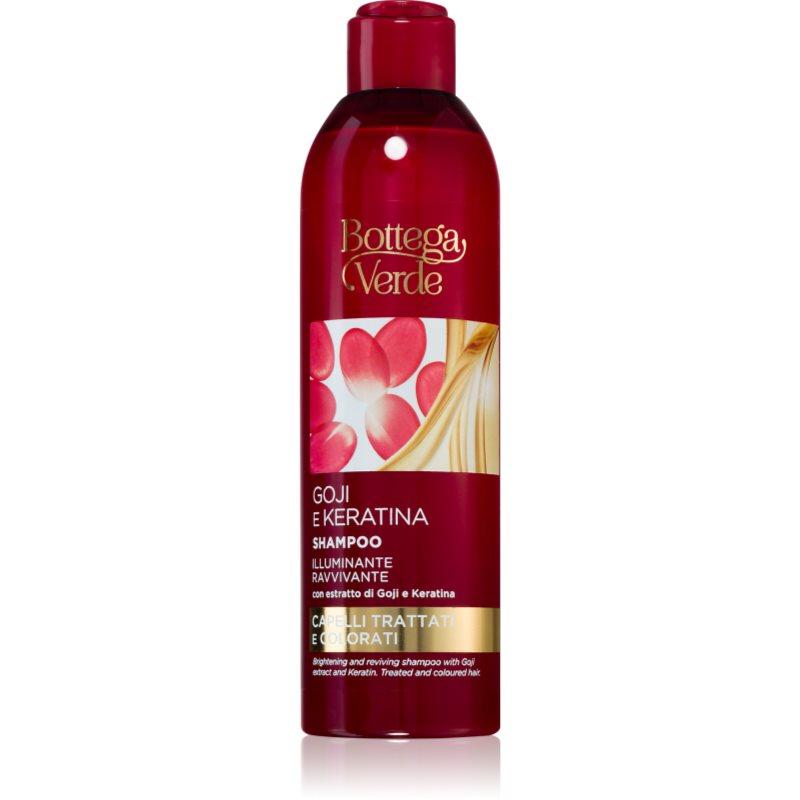 Bottega Verde Goji & Keratin rozjasňující šampon pro barvené vlasy 250 ml