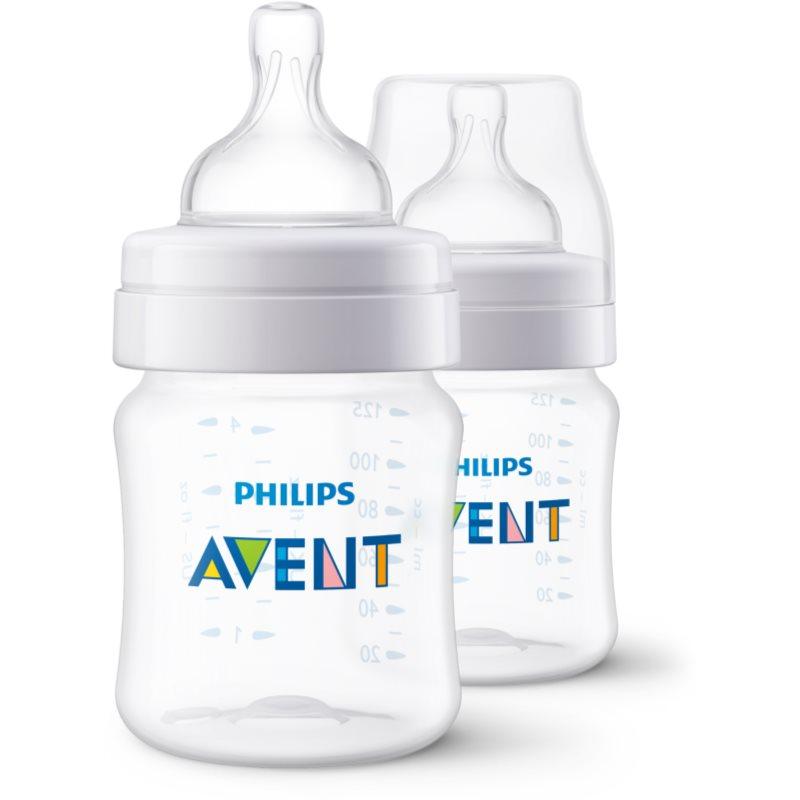 Philips Avent Anti-colic SCY100/02 kojenecká láhev anti-colic 0 m+ 2x125 ml