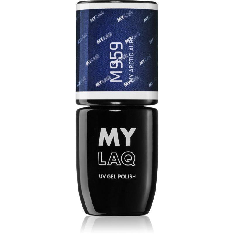 MYLAQ My Aura gelový lak na nehty odstín My Arctic Aura 5 ml