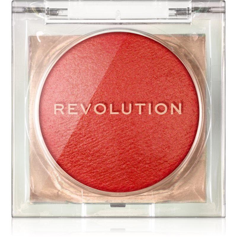 Makeup Revolution Beam Bright Blush rozjasňující tvářenka odstín Orange Crush 2.8 g
