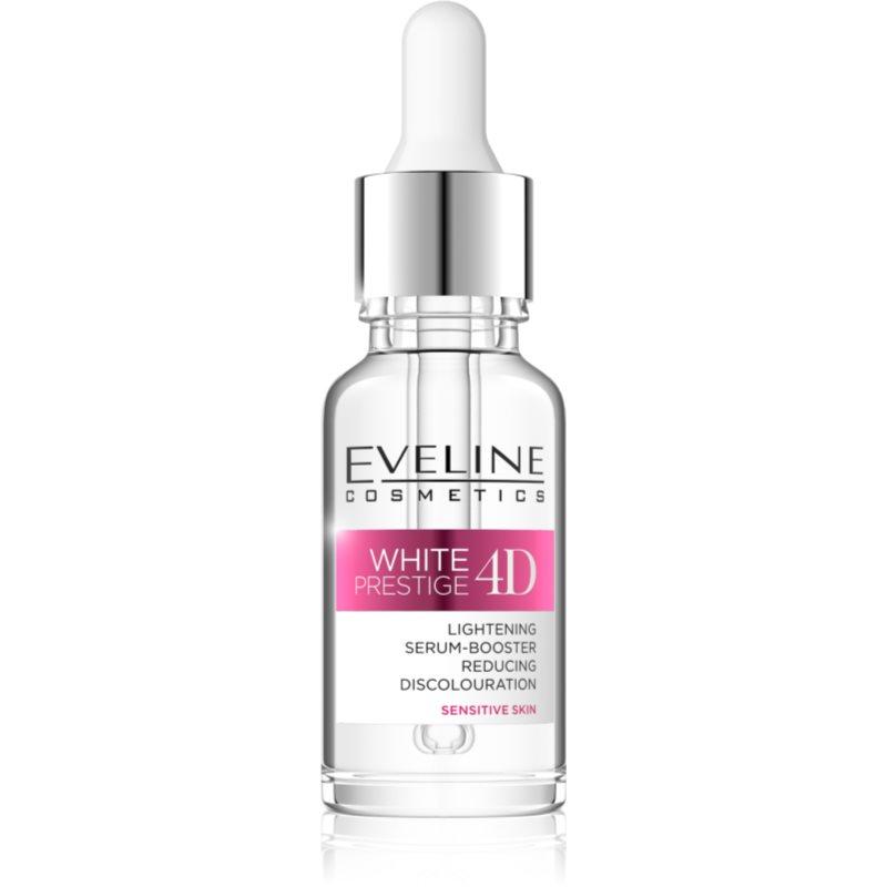 Eveline Cosmetics White Prestige 4D zesvětlující korekční sérum proti pigmentovým skvrnám pro citlivou pleť 18 ml