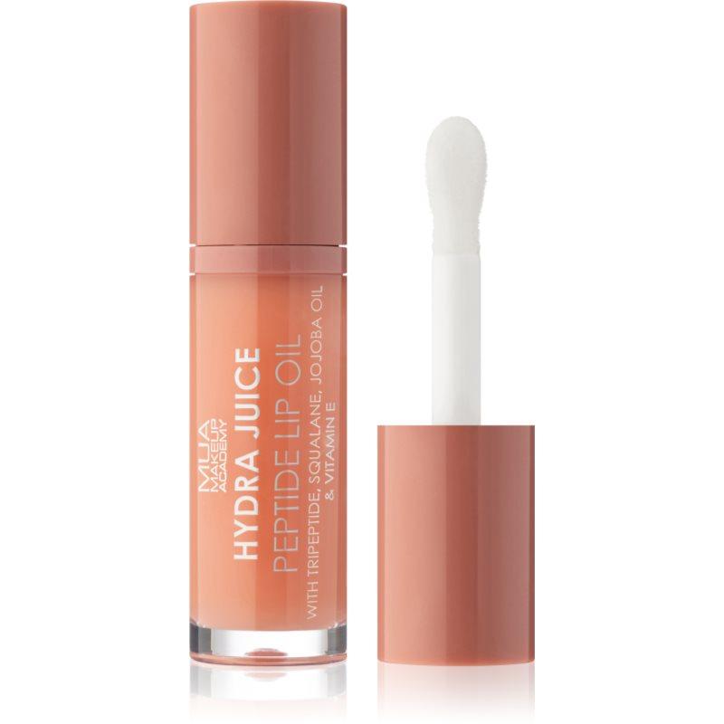 MUA Makeup Academy Hydra-Juice Peptide olej na rty odstín Caramel Glaze 7 ml