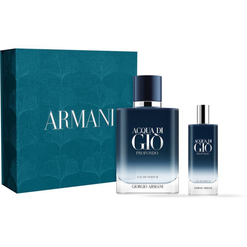 Armani Acqua di Giò Profondo dárková sada pro muže