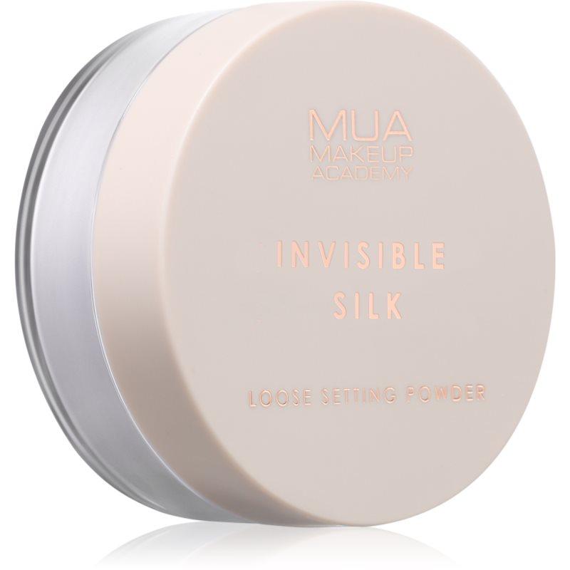 MUA Makeup Academy Invisible Silk transparentní sypký pudr 16 g