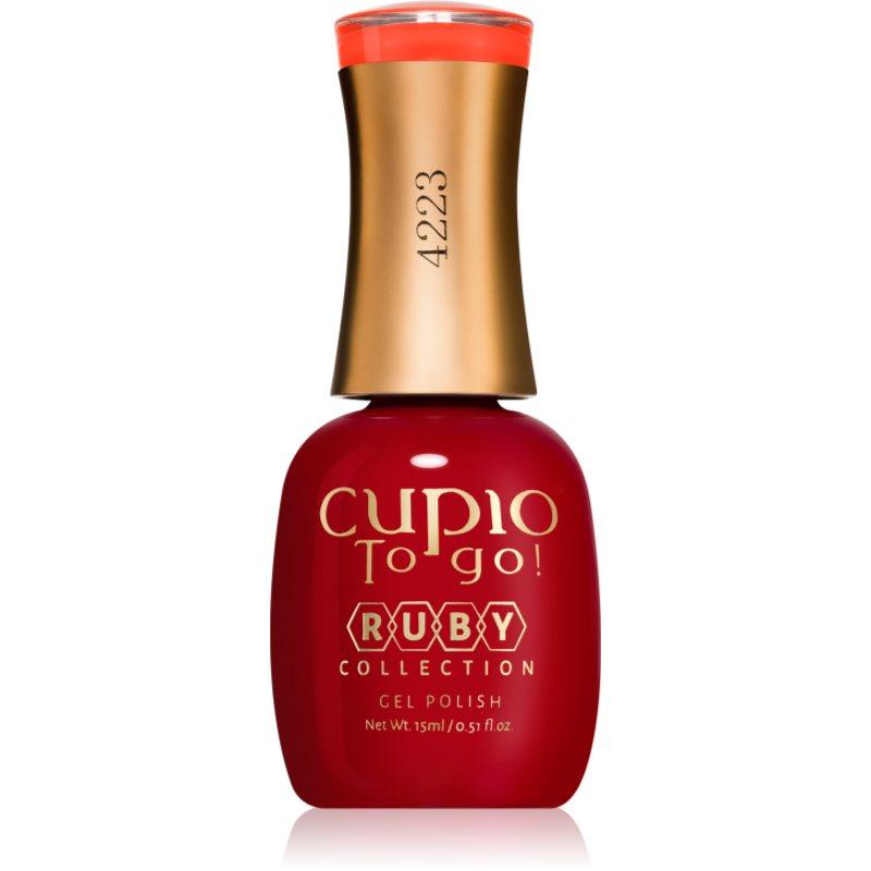 Cupio To Go! Ruby gelový lak na nehty s použitím UV/LED lampy odstín Love Me Harder 15 ml