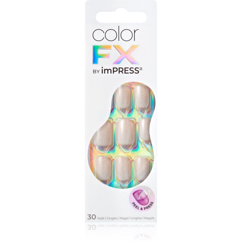 KISS Color FX im Press umělé nehty samolepicí Rebel 30 ks