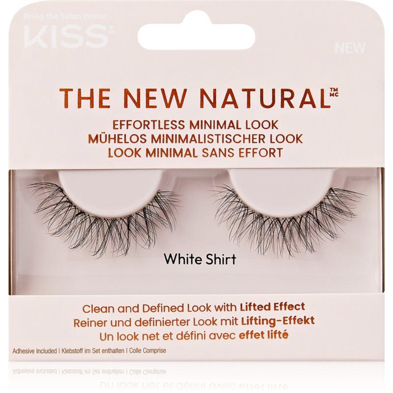 KISS The New Natural Effortless Minimal Look umělé řasy White Shirt 2 ks