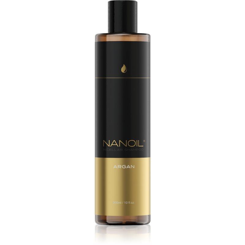 Nanoil Argan micelární šampon s arganovým olejem 300 ml