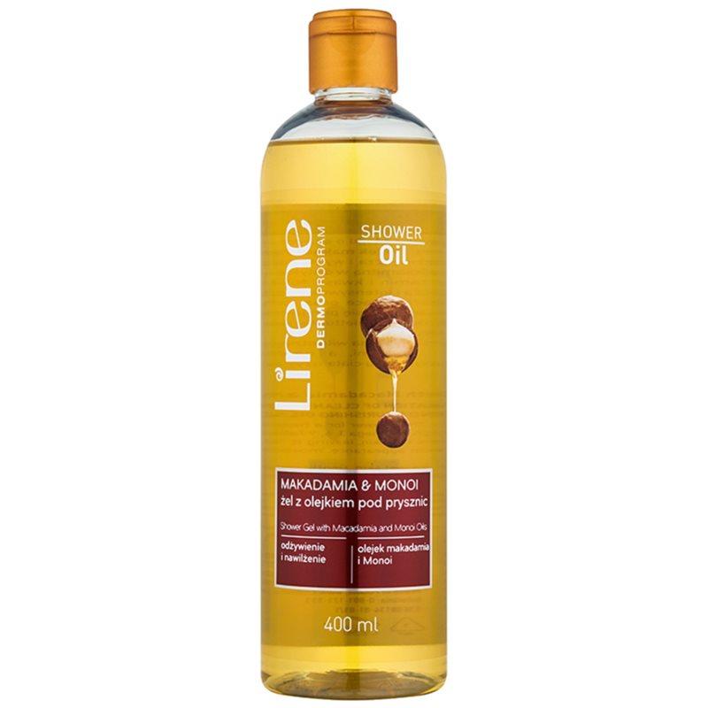 Lirene Shower Oil Makadamia and Monoi sprchový gel s makadamovým a monoi olejem 400 ml