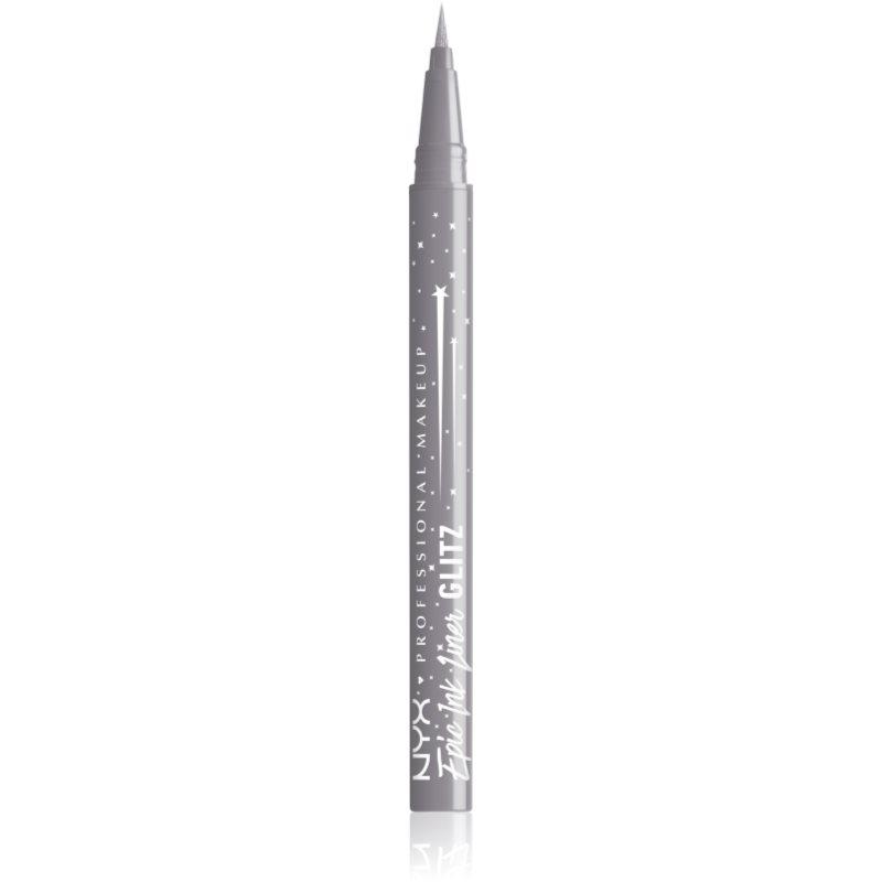 NYX Professional Makeup Epic Ink Glitz metalická tužka na oči odstín Flashy Flare 1 ml