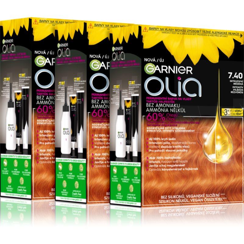 Garnier Olia Big Kit permanentní barva na vlasy výhodné balení