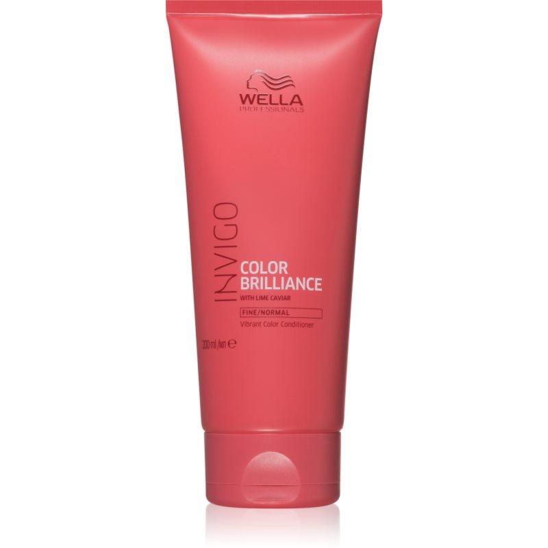 Wella Professionals Invigo Color Brilliance kondicionér pro normální až jemné barvené vlasy 200 ml