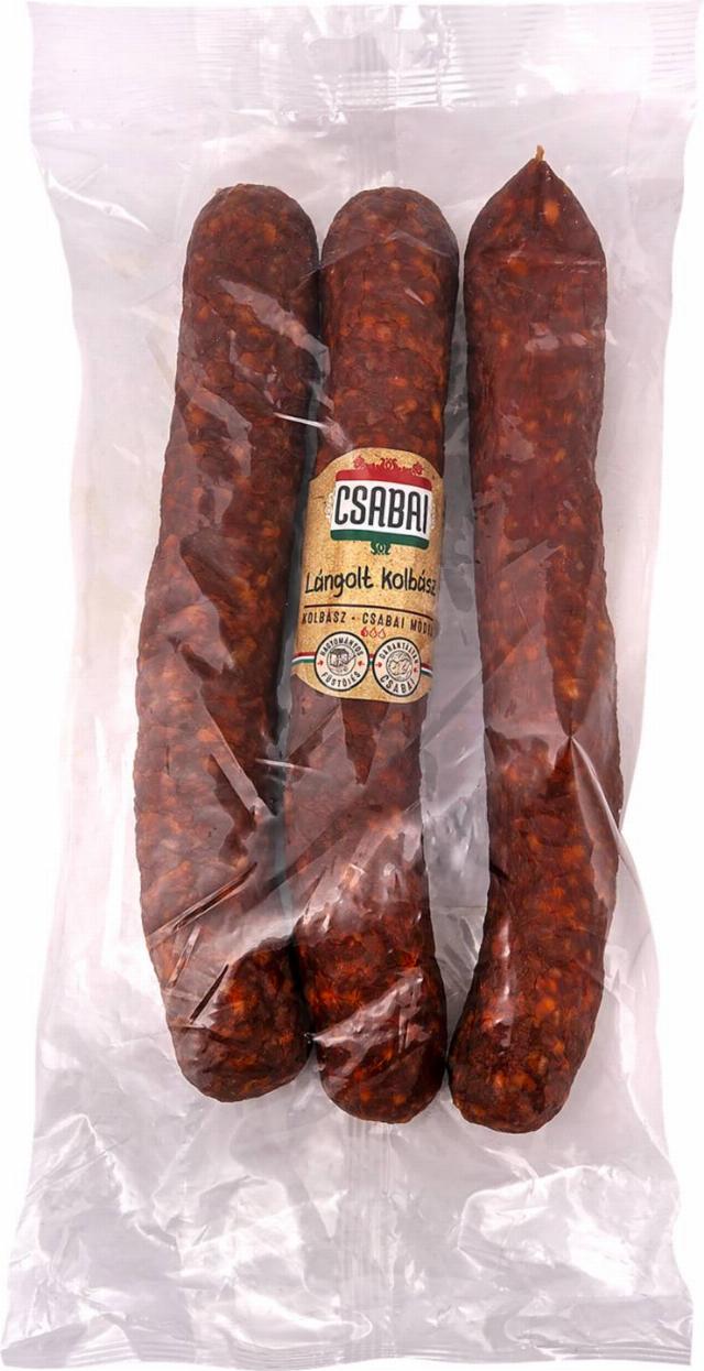 Klobása Csabai Lángolt