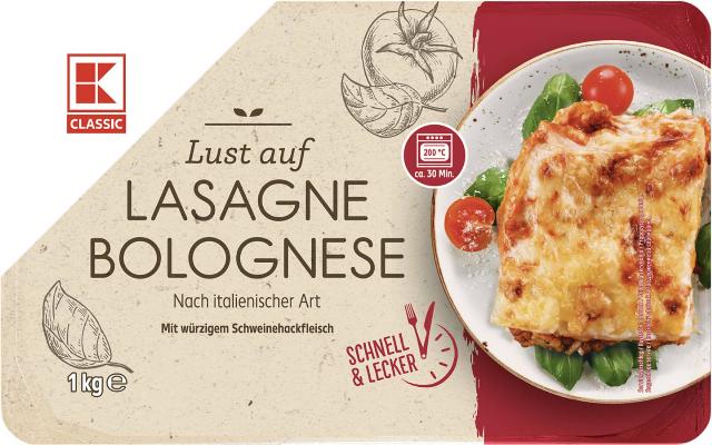 K-Classic Lasagne Bolognese