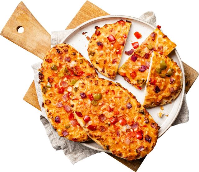 Pizza Vegetarian s paprikou, cibulí a sýrem