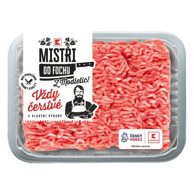 K-Mistři od fochu Mleté maso mix XXL vepřové, hovězí