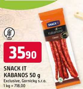 SNACK IT KABANOS 50 g