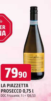 LA PIAZZETTA PROSECCO 0,75l