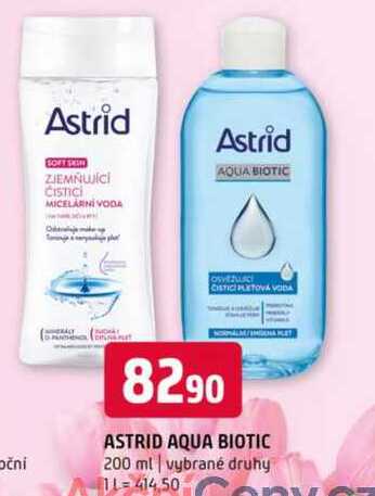 Astrid aqua biotic 200 ml vybrané druhy 