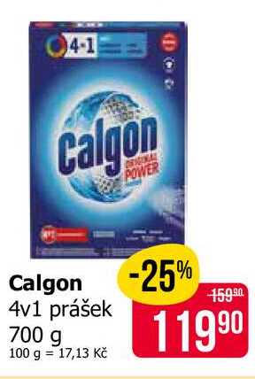 Calgon 4v1 prášek 700 g 