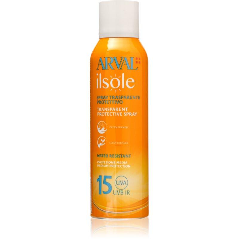 Arval IlSole Transparent Protective Spray SPF 15 krém na opalování SPF 15 200 ml
