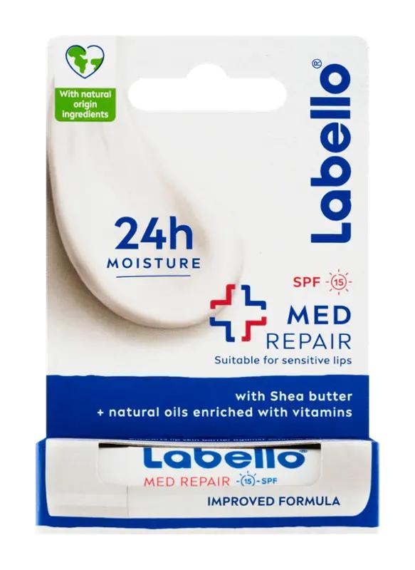 Labello Pečující balzám na rty Med Repair, 4.8 g