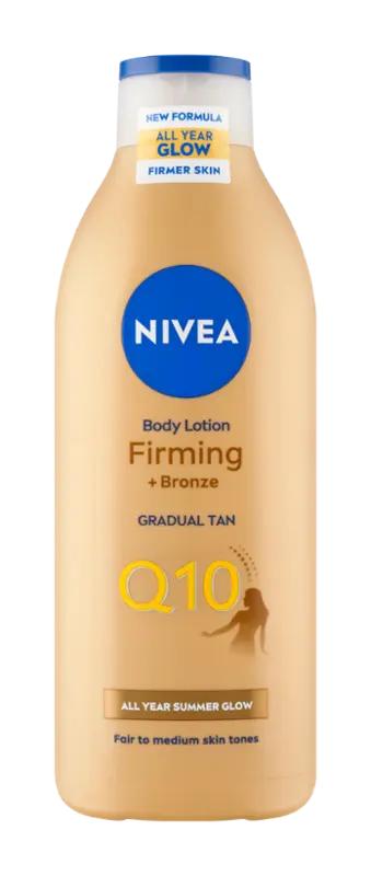 NIVEA Zpevňující tónovací tělové mléko Q10, 400 ml