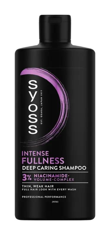 Syoss Šampon Intense Fullness pro objem jemných, slabých vlasů, 440 ml