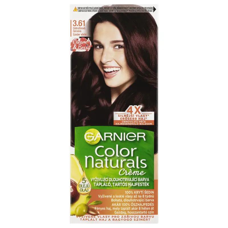 Garnier Barva na vlasy Color Naturals 3.61 ostružinová červená, 1 ks