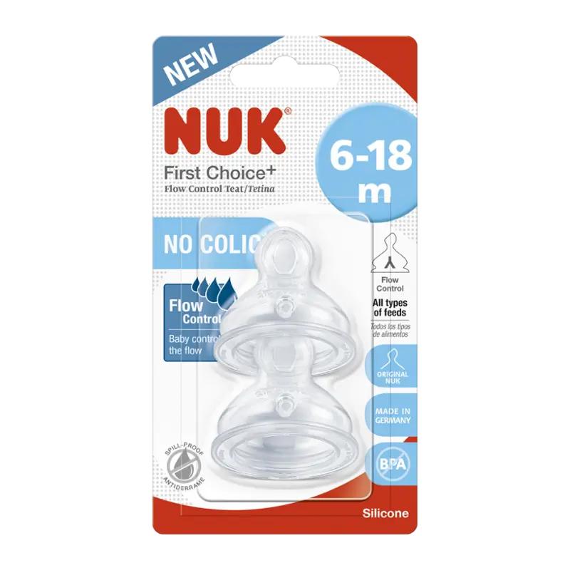 NUK Savička FlowControl, 2 ks